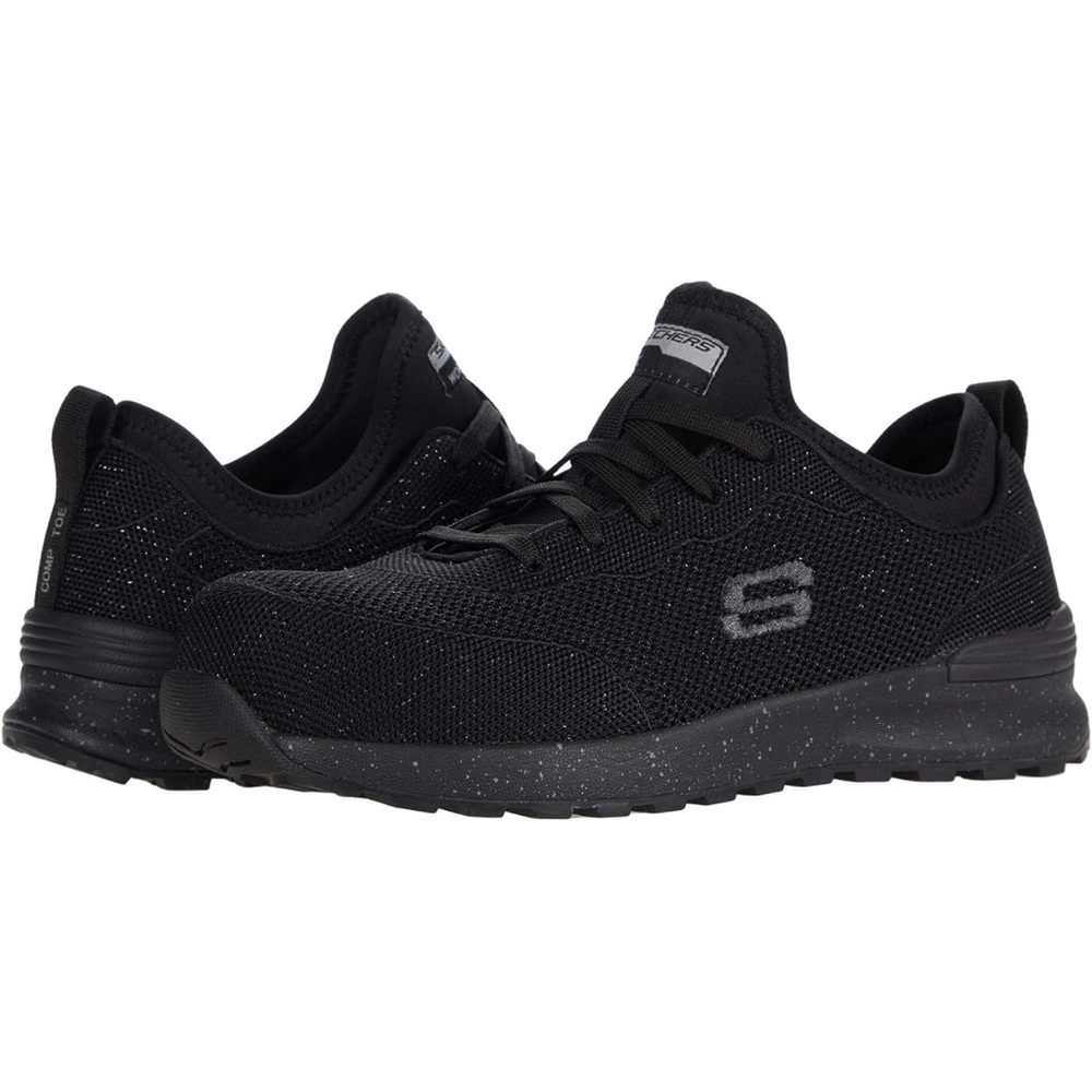 Skechers work composite toe memory foam shoes Size 8.5 wide